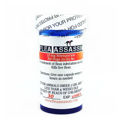 Rapid Flea Killer Dogs 25-125 lbs, Red Label - 30 capsules